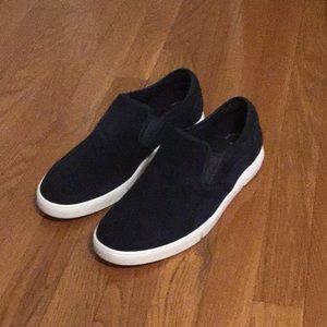 Clark’s Navy Suede Shoes